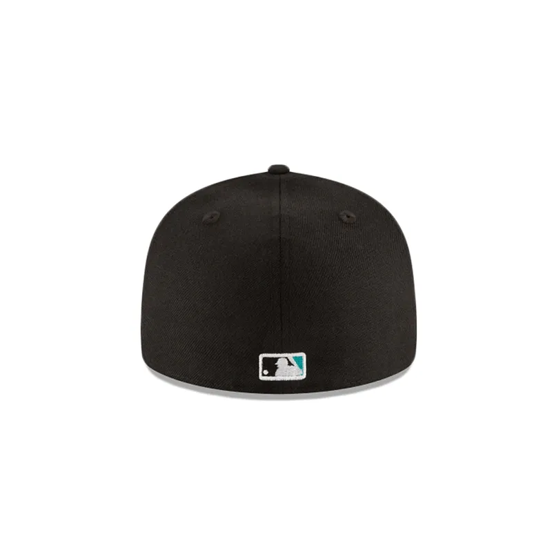 [11783655] New Era Florida Marlins World Series Black Wool 59FIFTY Fitted Hats