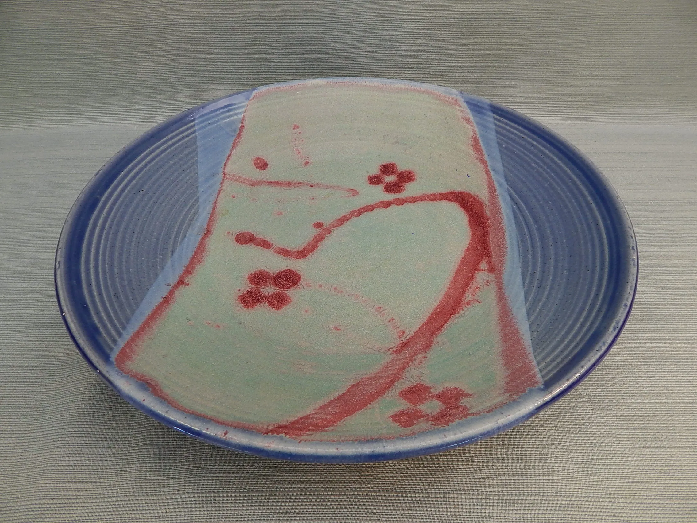 16" Pottery Platter by Georgia Potter Jay Bucek