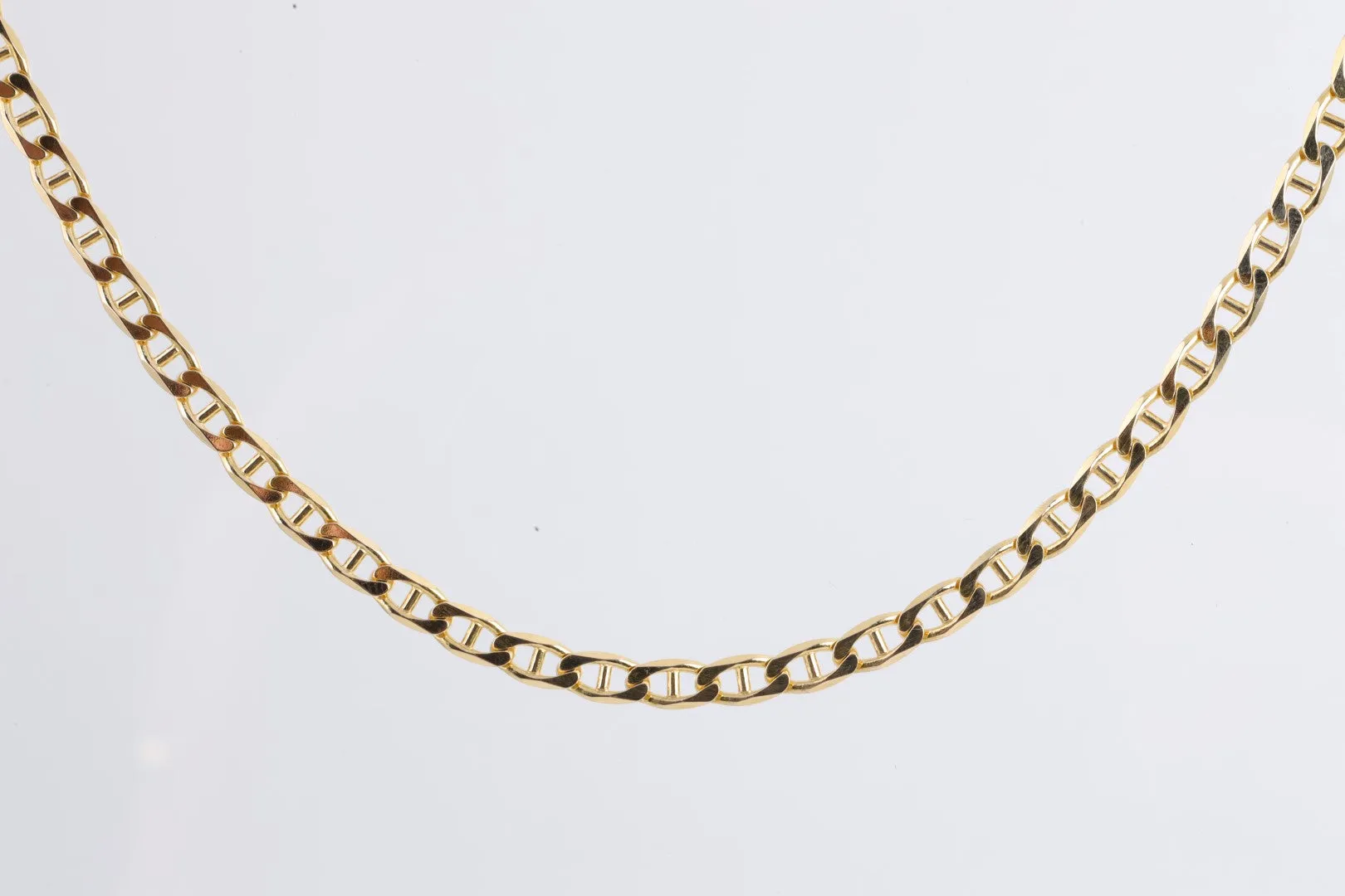 20" 14k Yellow Gold Mariner Chain (14.49g.)