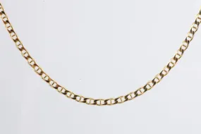 20" 14k Yellow Gold Mariner Chain (14.49g.)