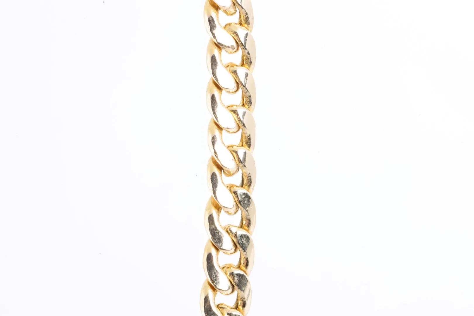 22" 14k Yellow Gold Curb Chain (29.65g.)