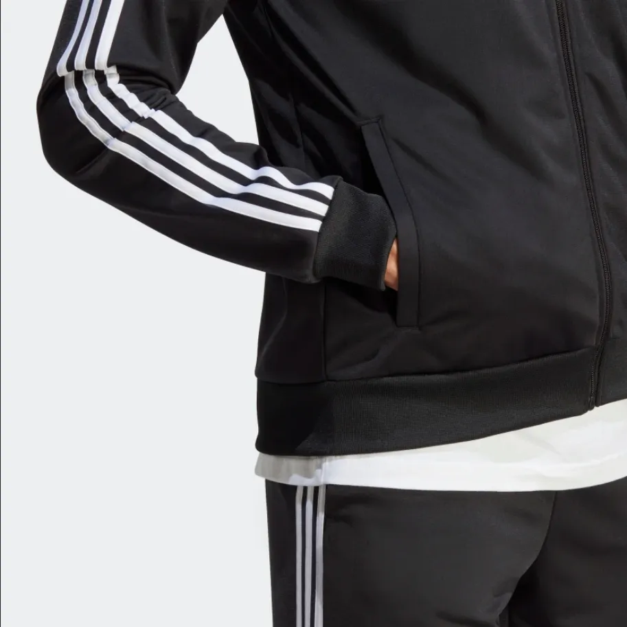 Adidas Basic 3-Stripes Tricot tracksuit IC6747 black