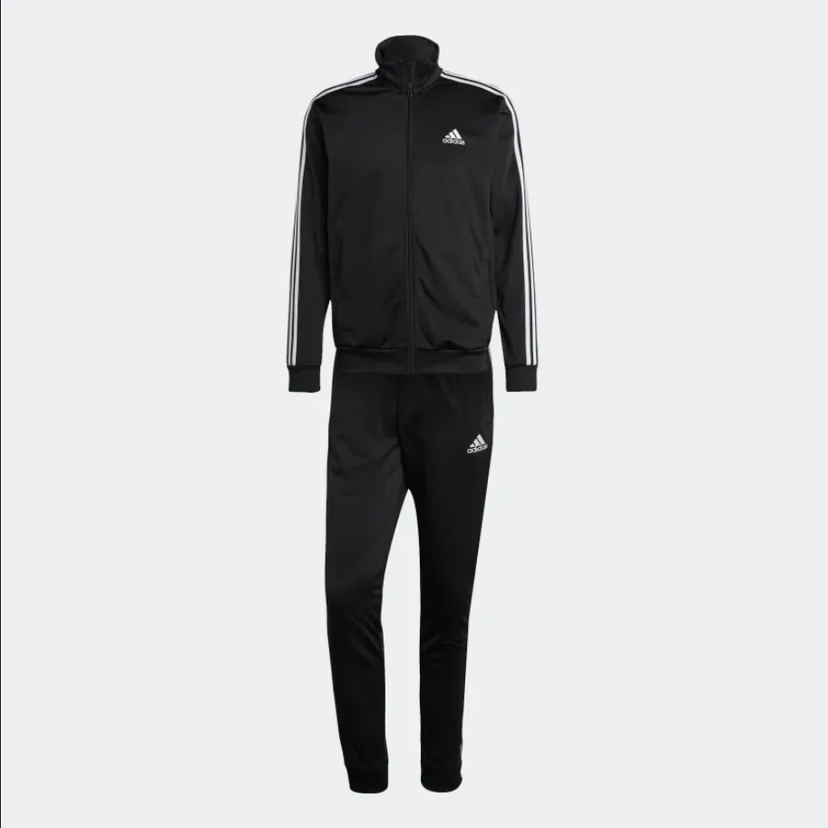 Adidas Basic 3-Stripes Tricot tracksuit IC6747 black