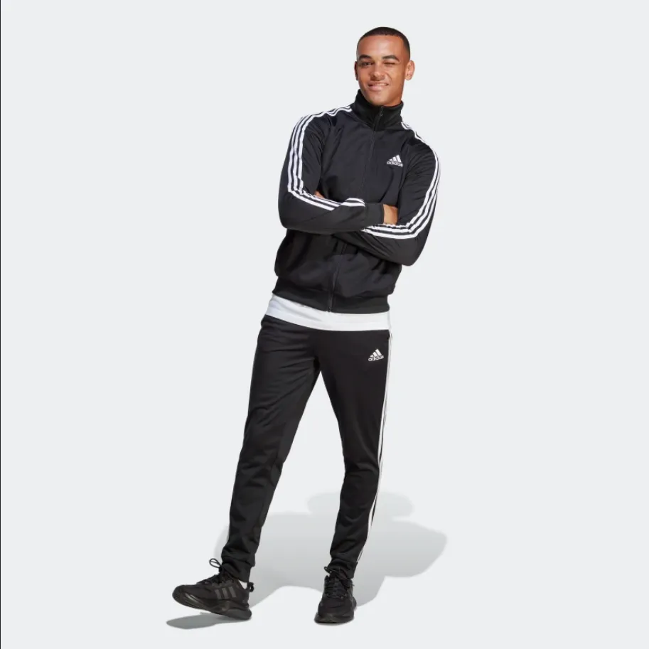 Adidas Basic 3-Stripes Tricot tracksuit IC6747 black