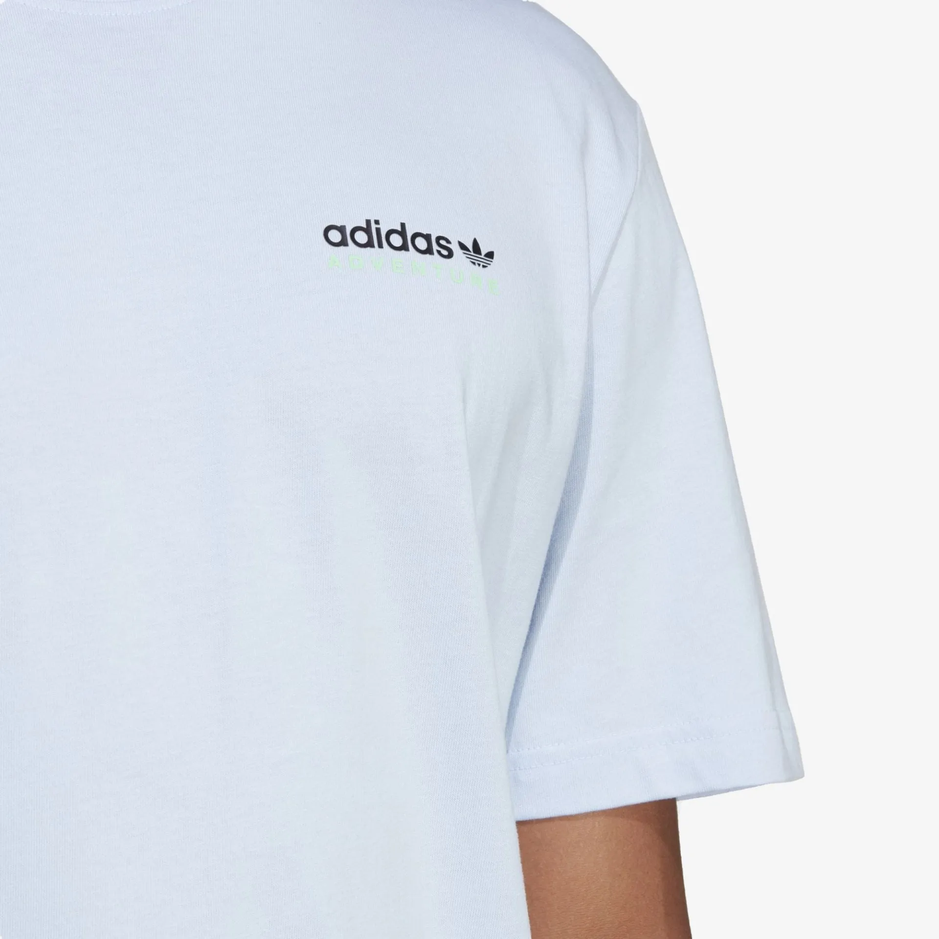 Adidas Originals | ADVENTURE MOUNTAIN BACK TEE  { BLUE DAWN