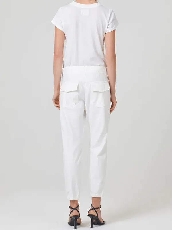 Agni Utility Trouser in Soft White