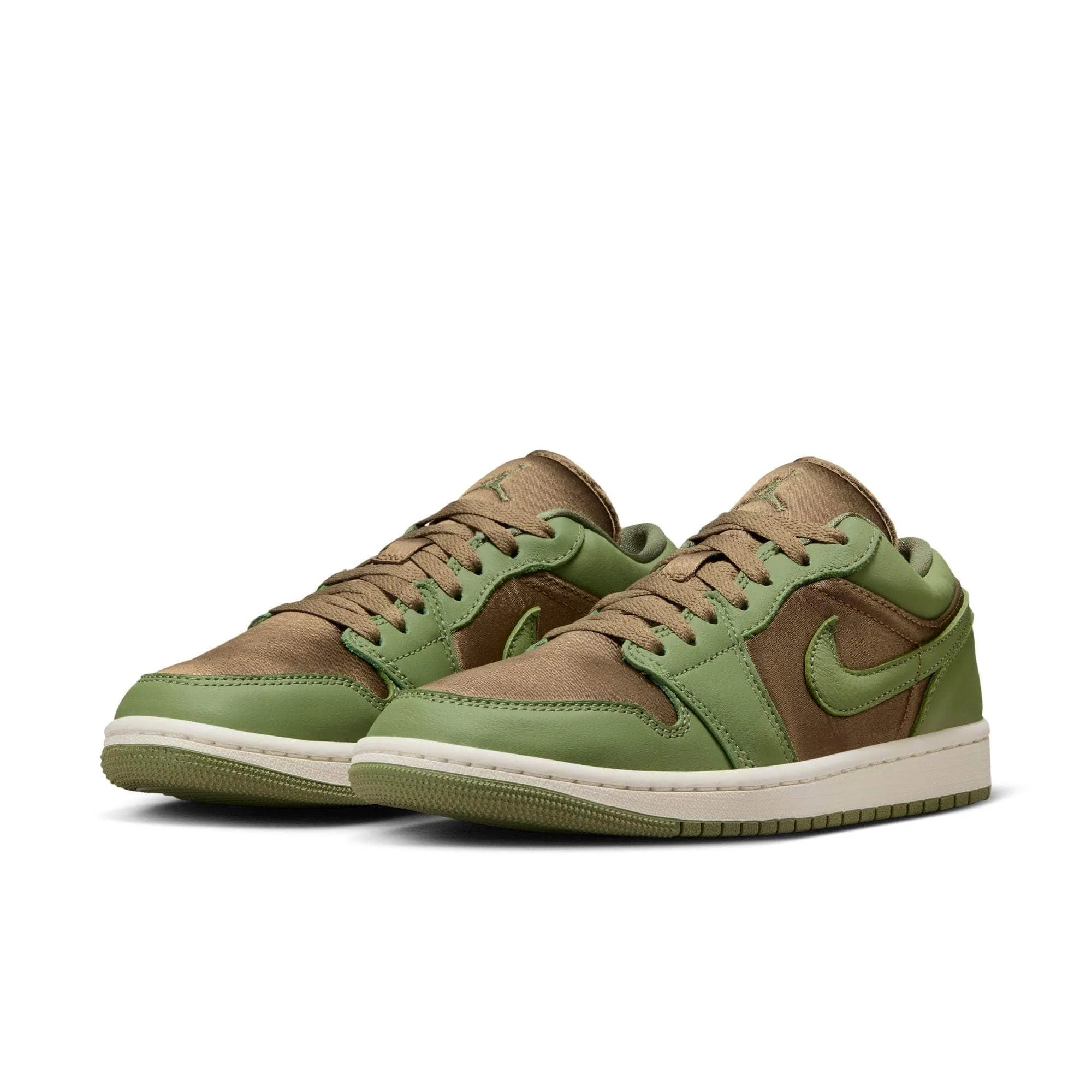 Air Jordan 1 Low SE "Brown Kelp Sky J Light Olive" - Women's