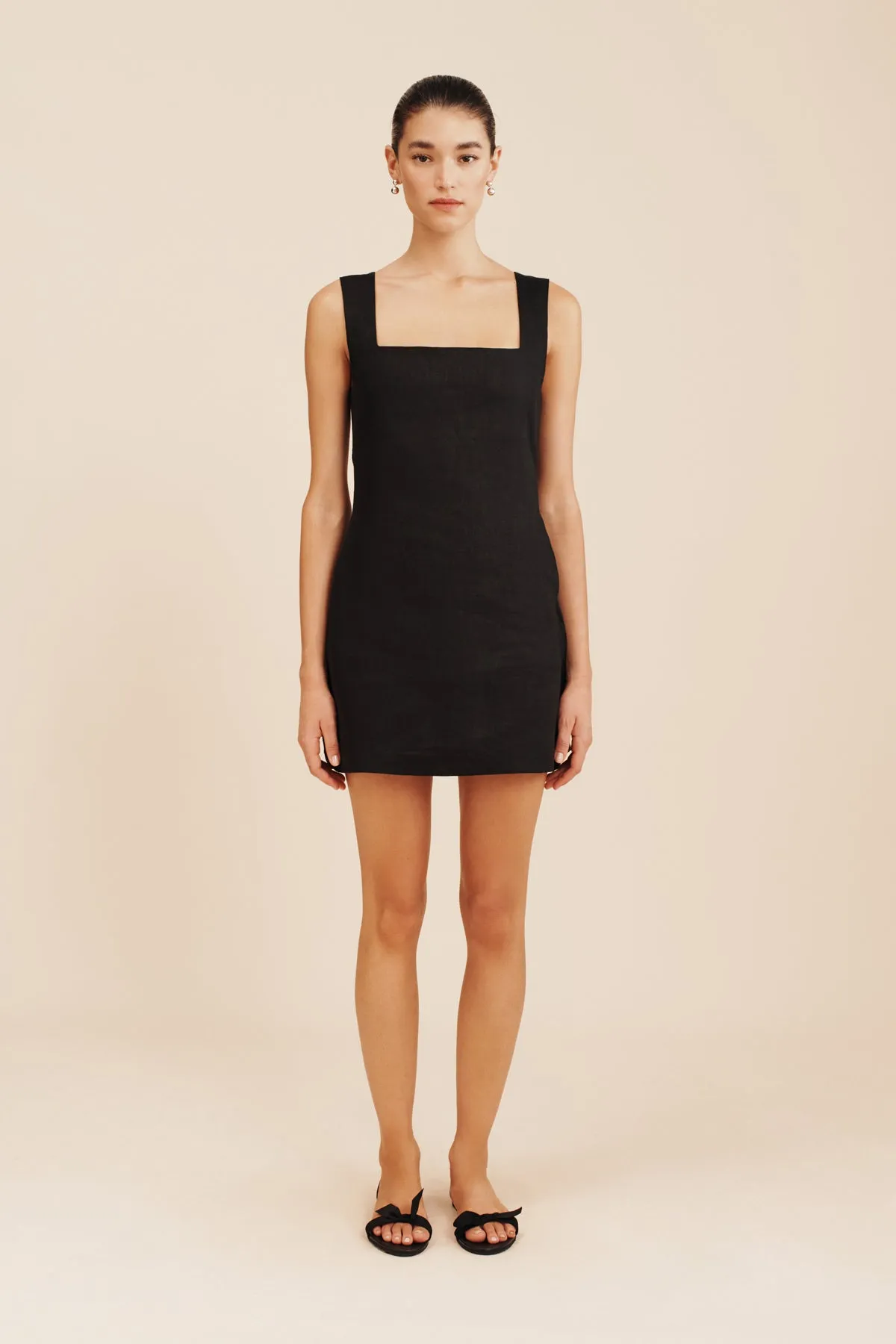 ALICE MINI DRESS - BLACK