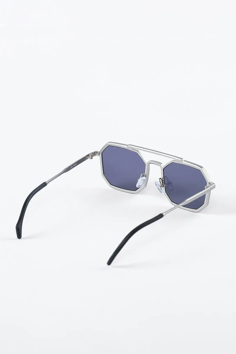 Angle Edge Black Sunglasses