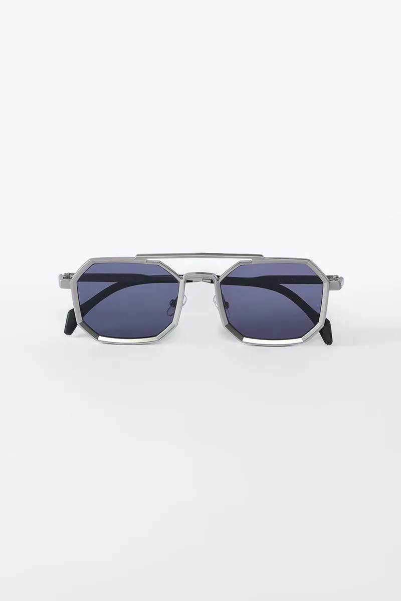 Angle Edge Black Sunglasses