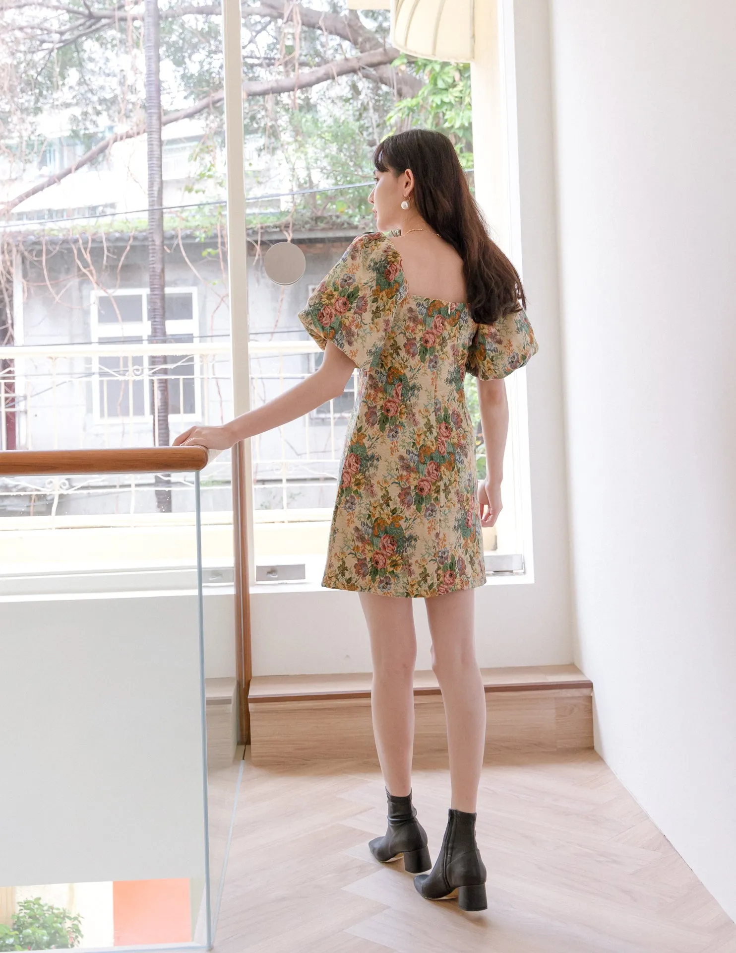 Arissa Dress in Vintage Floral