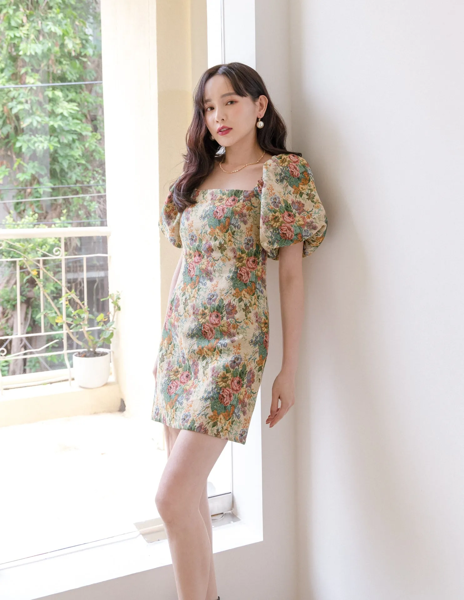 Arissa Dress in Vintage Floral