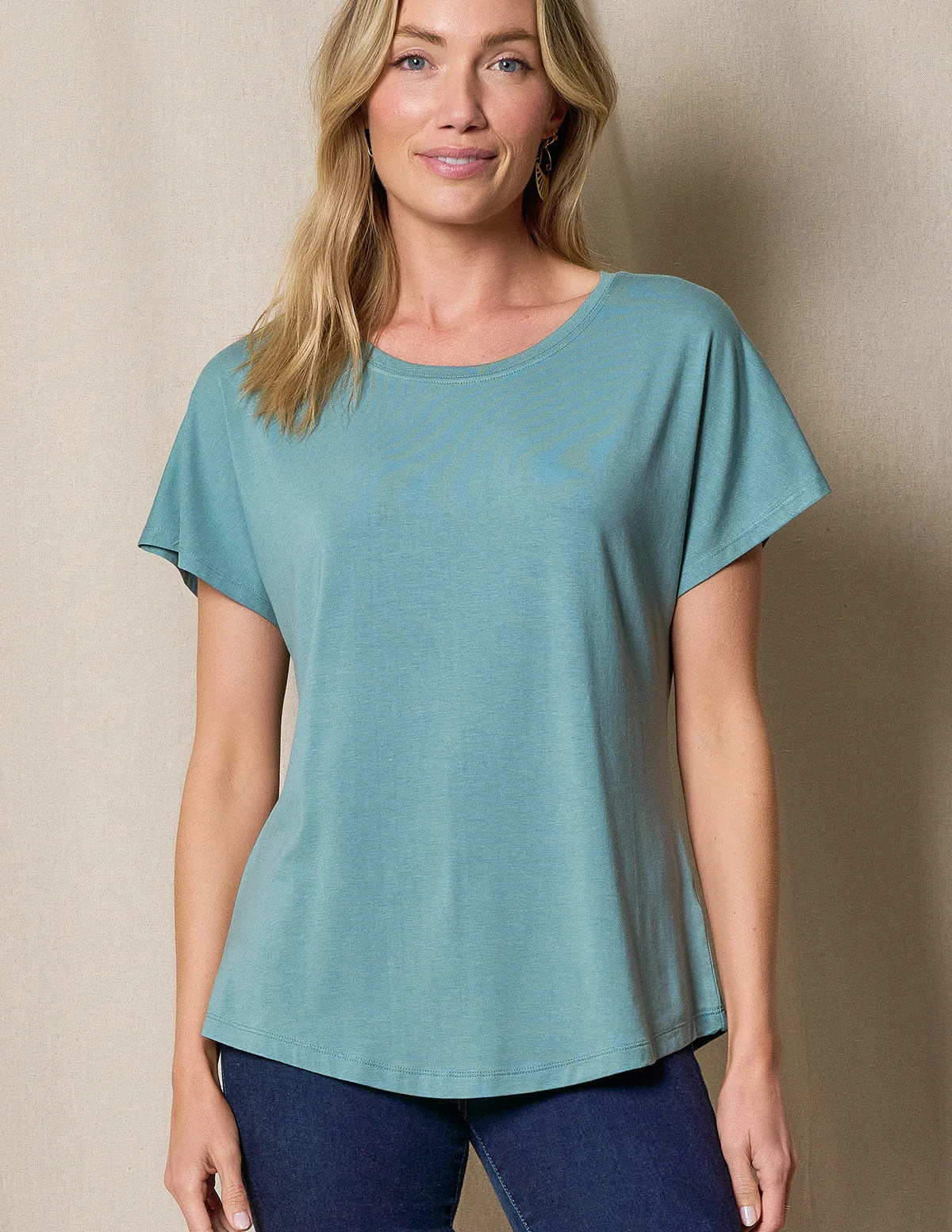 Bamboo / Organic Cotton Dolman Tee