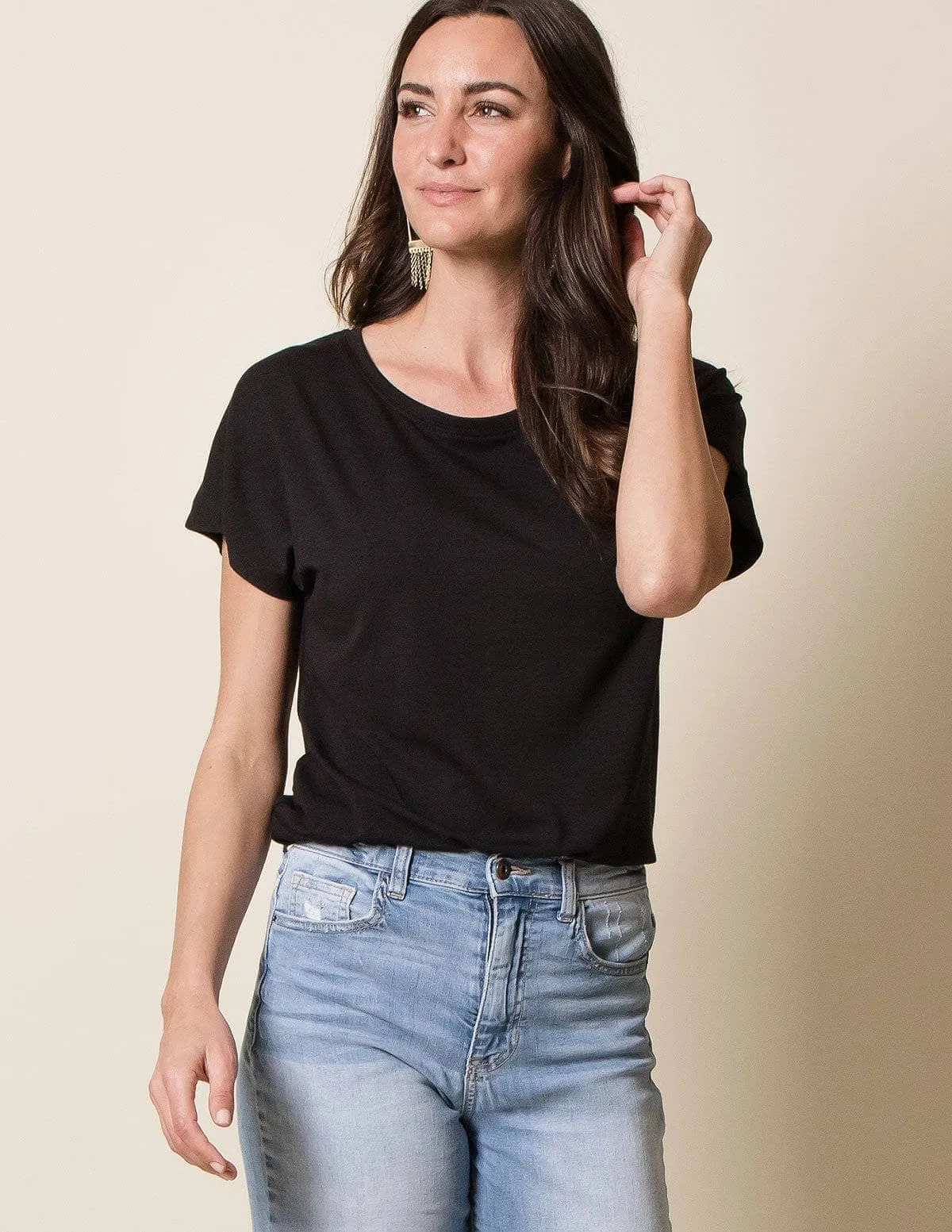 Bamboo / Organic Cotton Dolman Tee