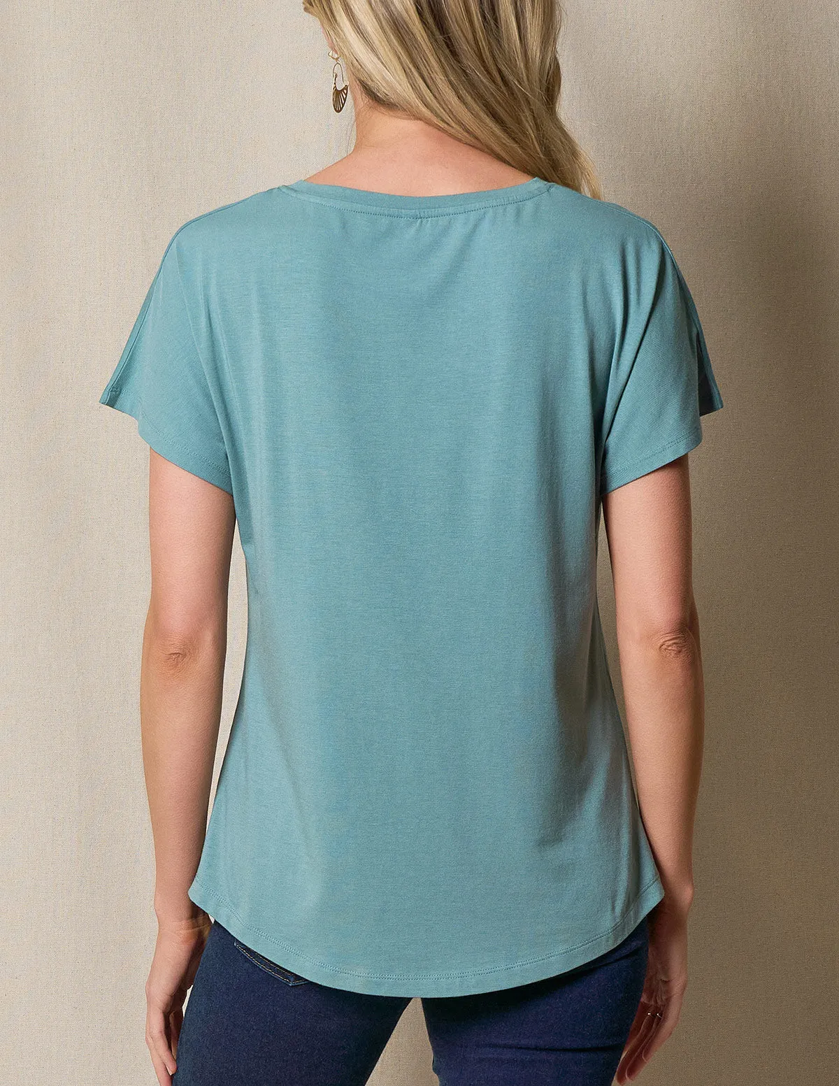 Bamboo / Organic Cotton Dolman Tee