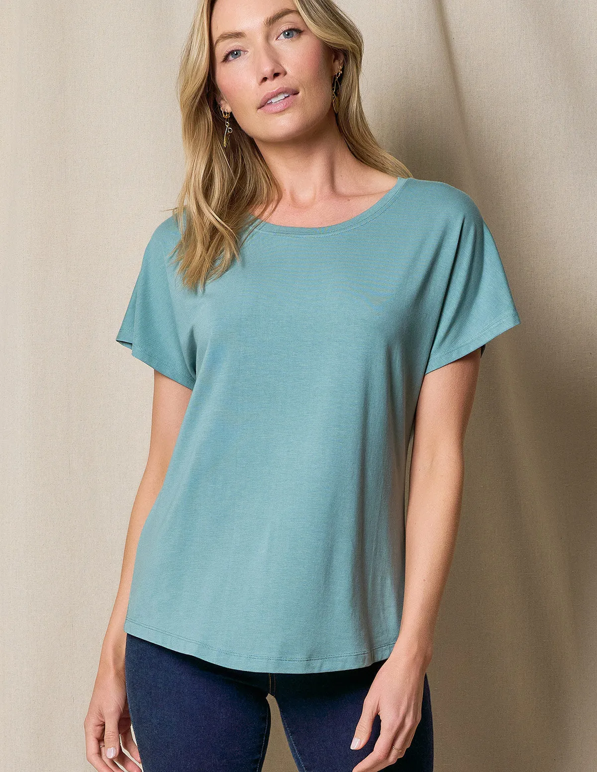 Bamboo / Organic Cotton Dolman Tee