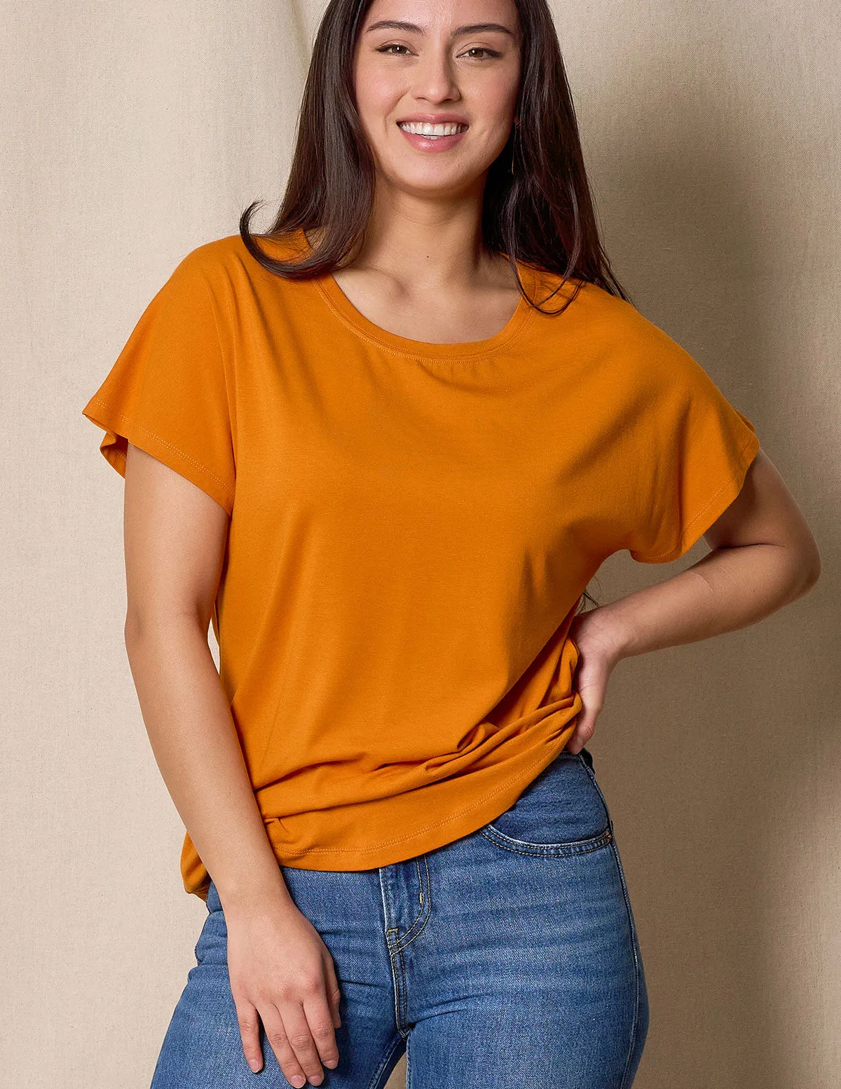 Bamboo / Organic Cotton Dolman Tee