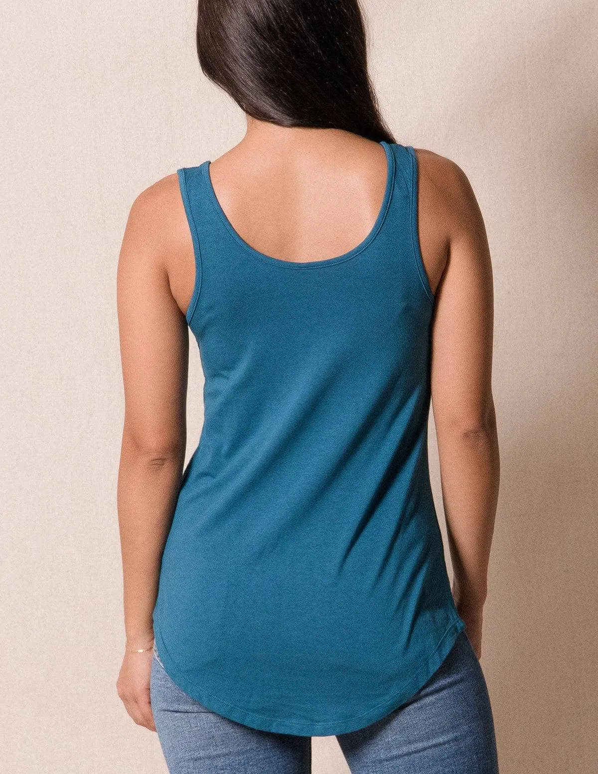 Bamboo / Organic Cotton Hi-Low Tank