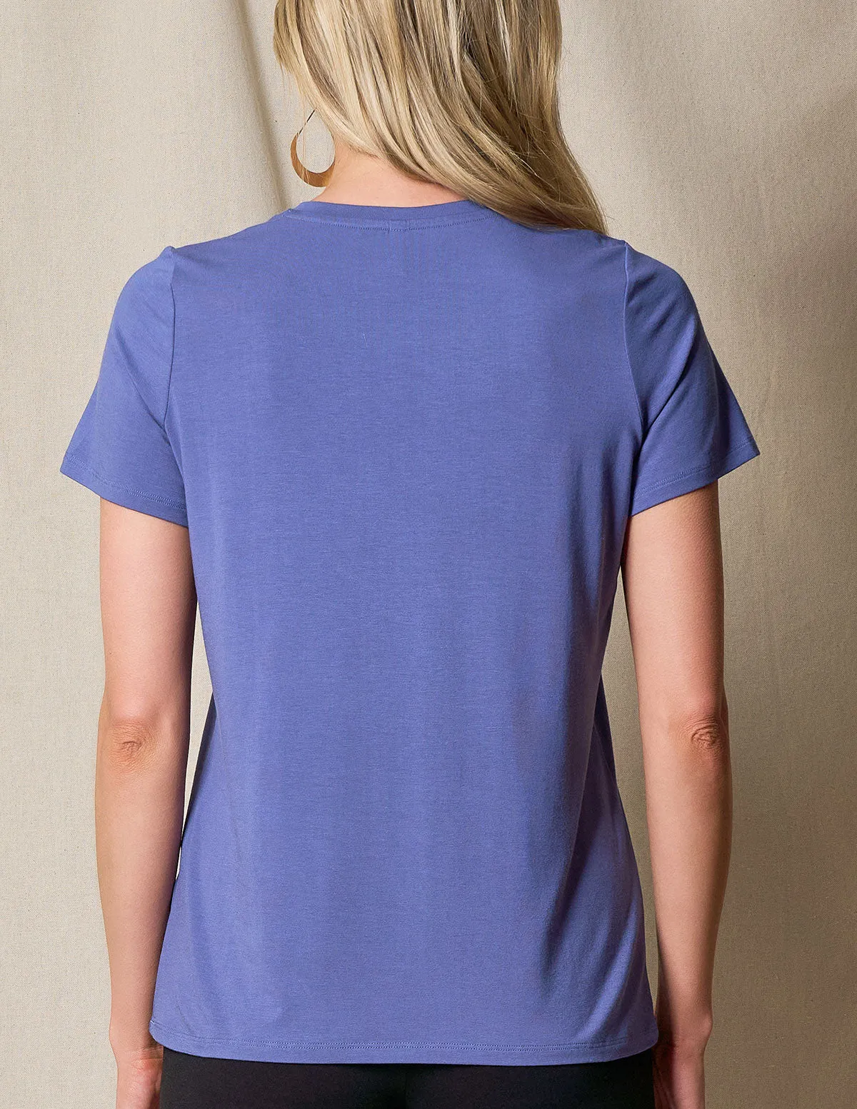 Bamboo / Organic Cotton V-Neck Tee