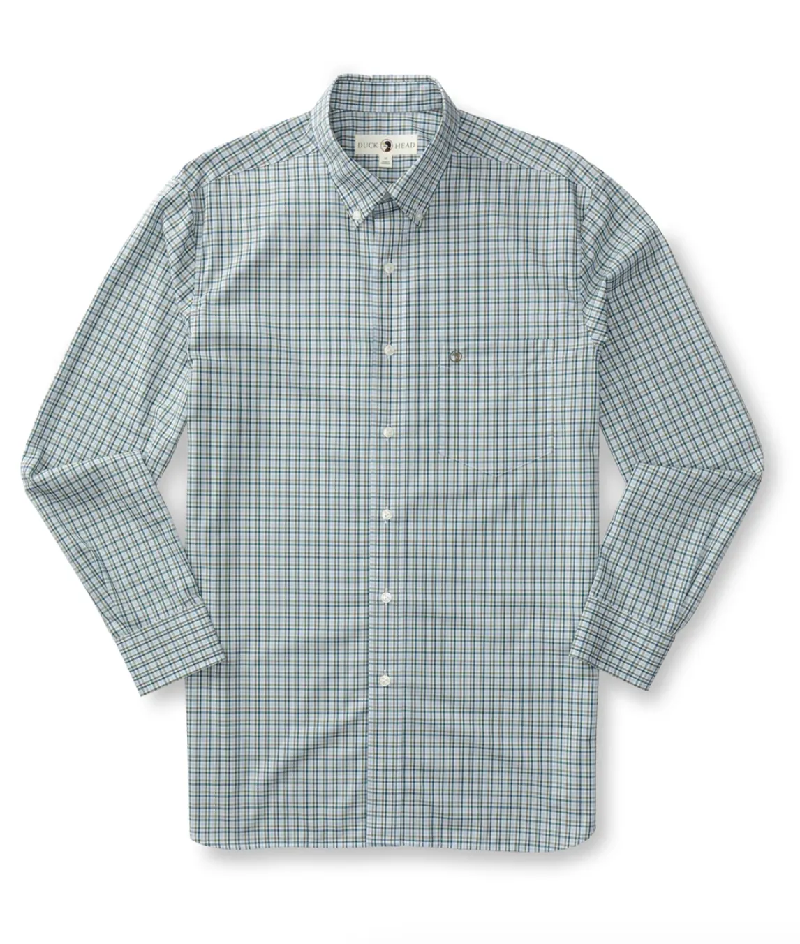 Benton Plaid Perf Poplin Shirt