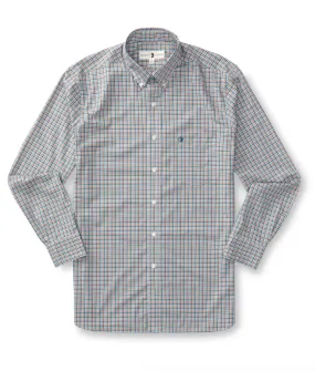 Benton Plaid Perf Poplin Shirt