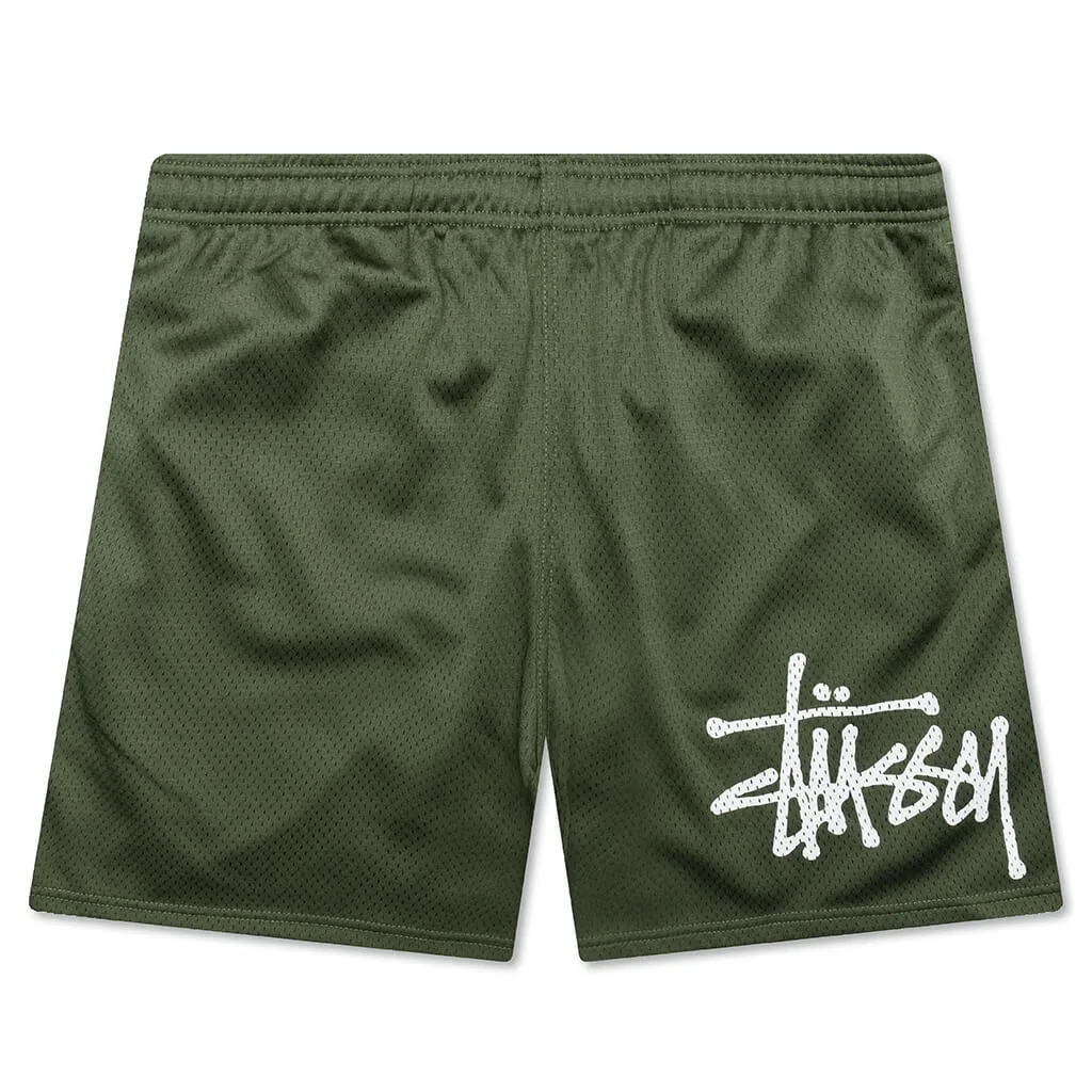 Big Basic Mesh Short - Olive