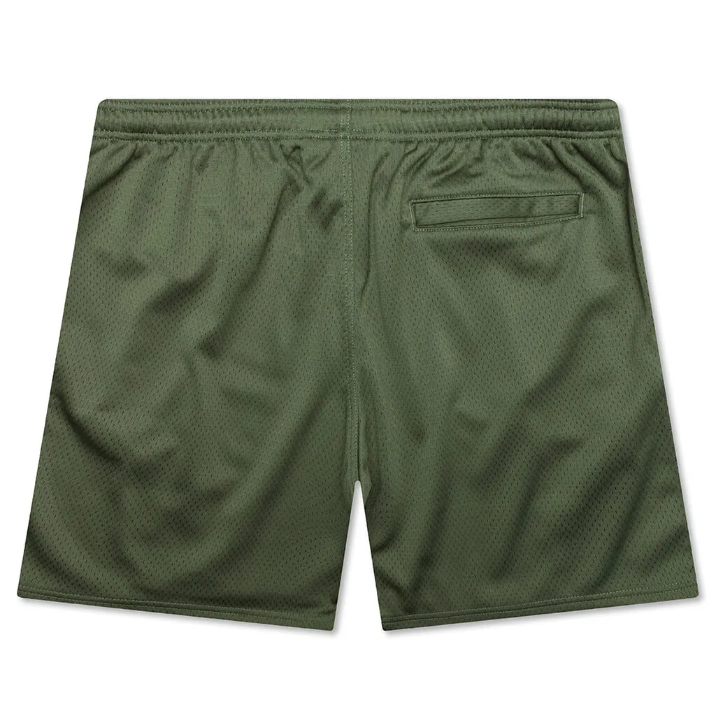 Big Basic Mesh Short - Olive