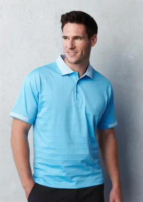 Biz Collection Mens Noosa Self Check Polo (P9100)-Clearance