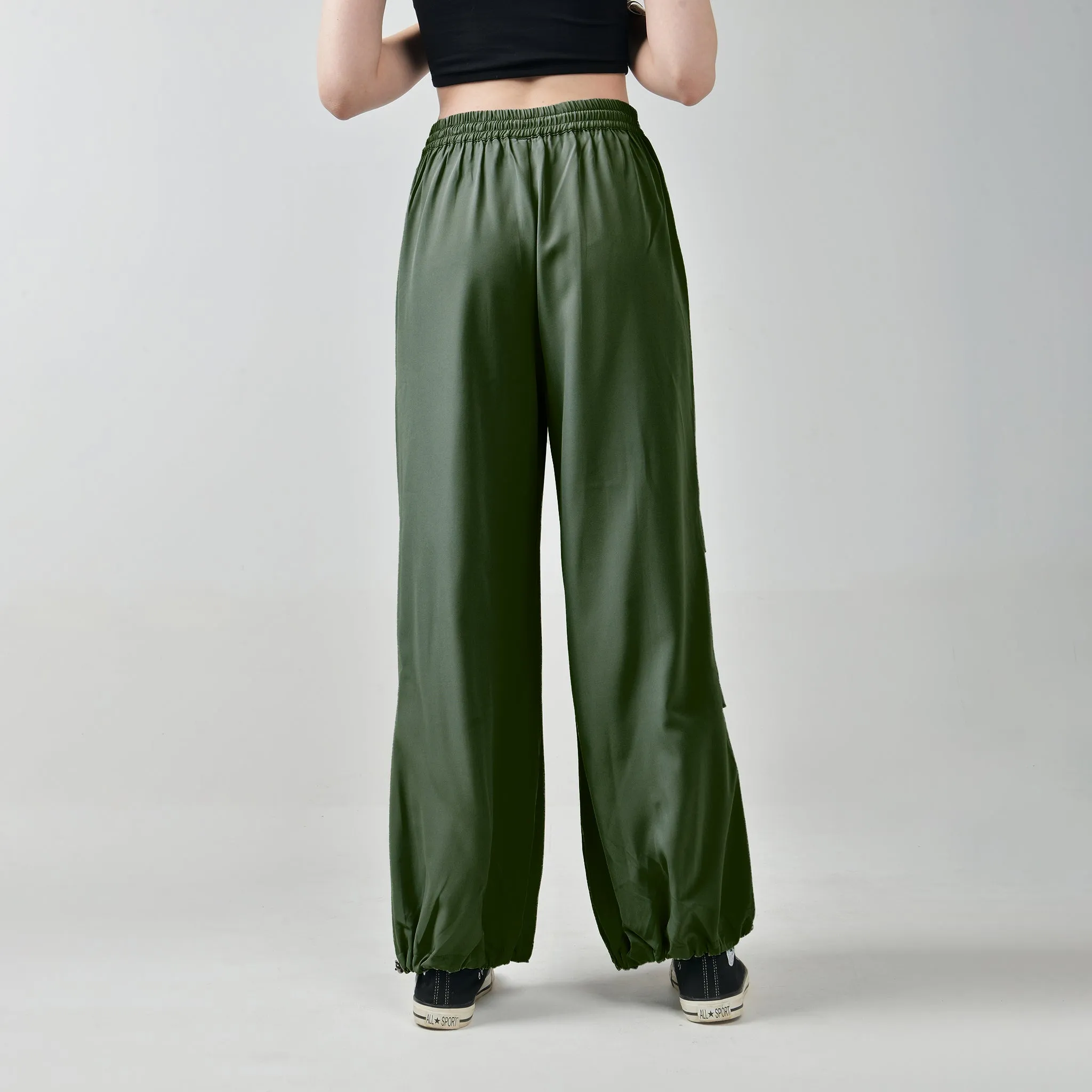 Blue & Olive Air Parachute Pants