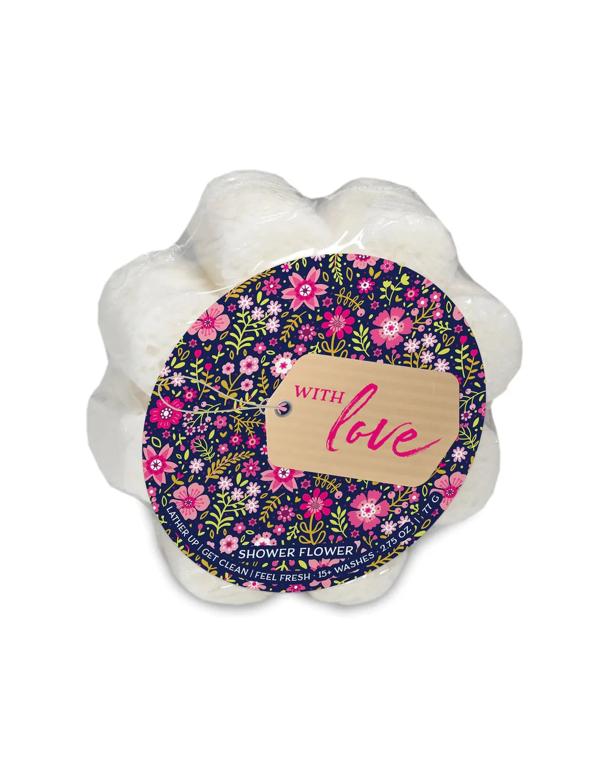 Caren "With Love" Shower Sponge