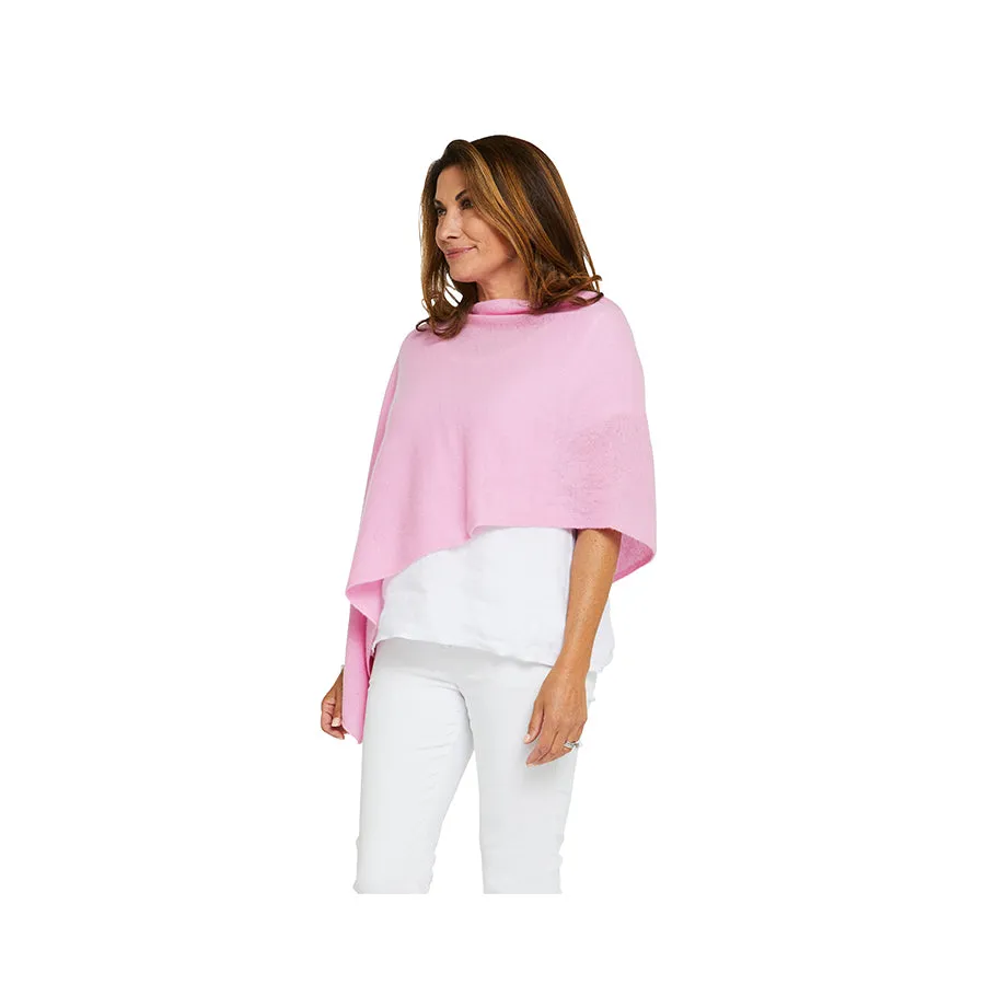 CASHMERE CLASSIC TOPPER - GLAM PINK