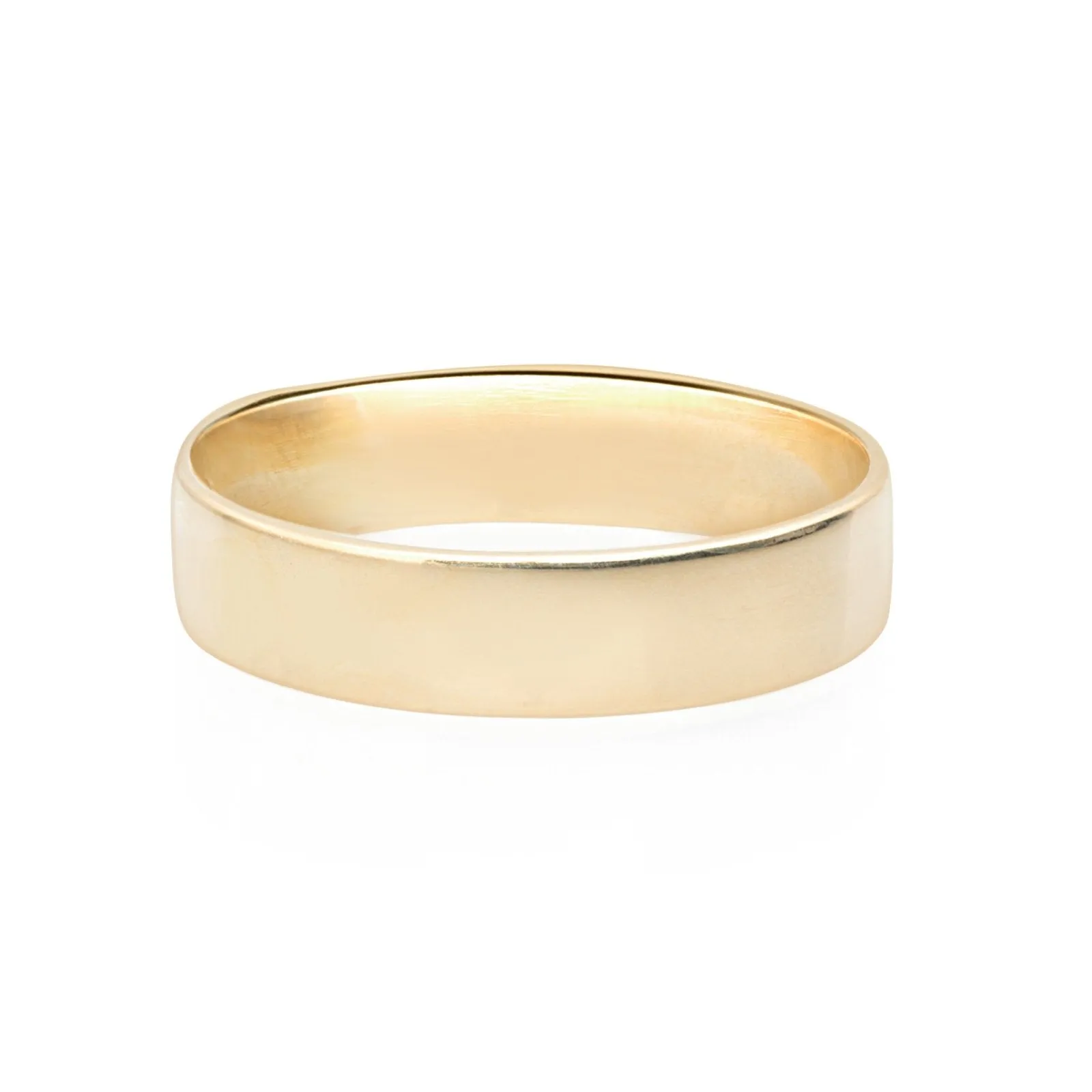 Classic Thick Gold Band