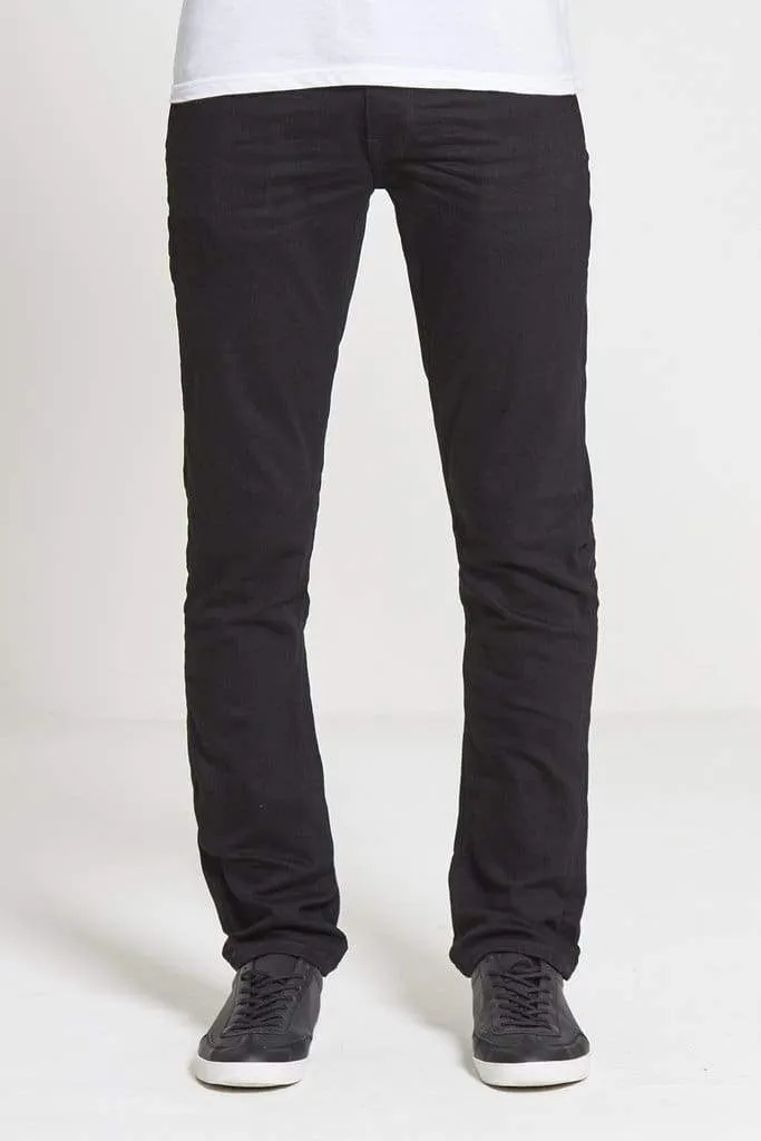 DML ACE Slim Stretch Jeans In True Black