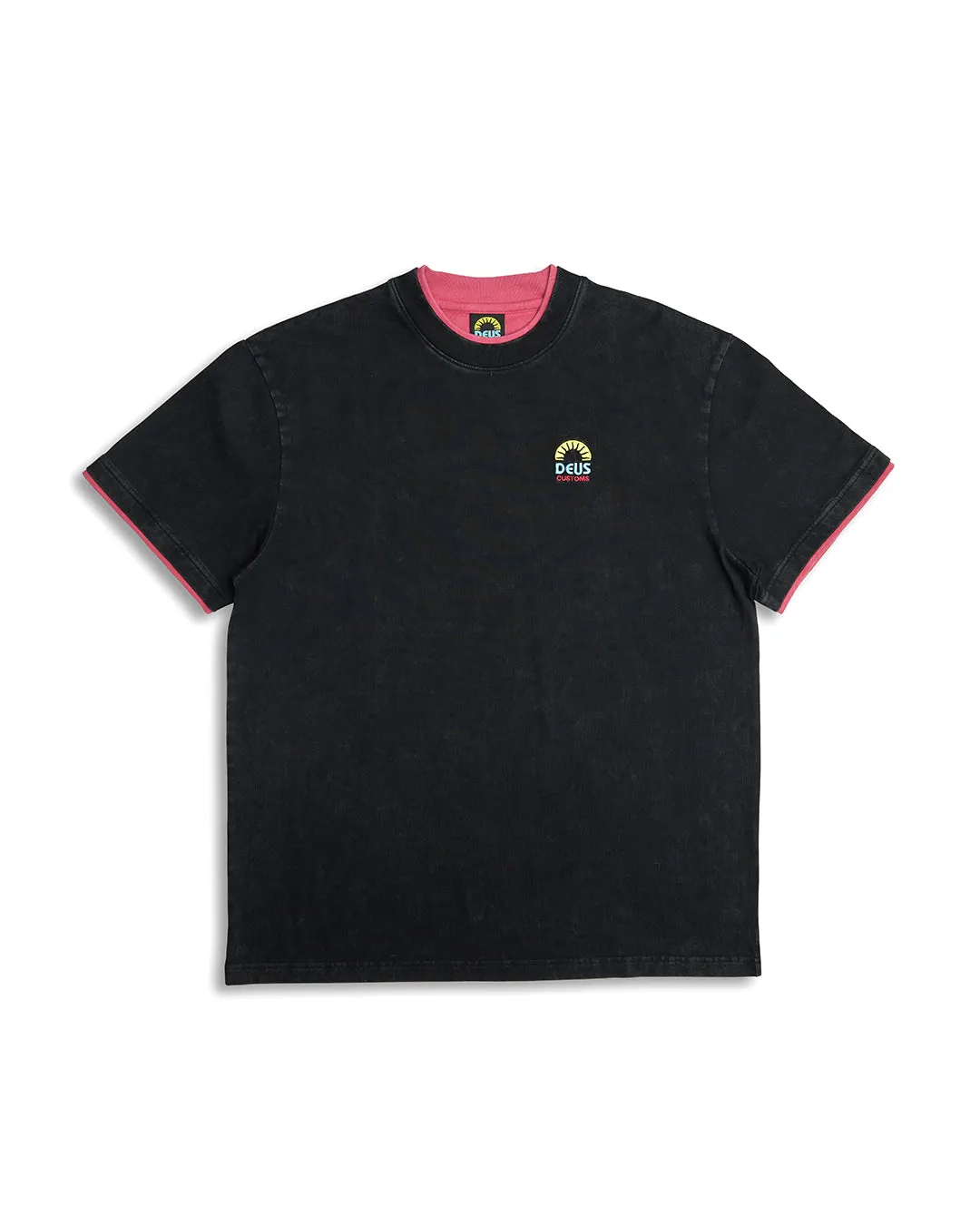 Double Up Tee - Anthracite