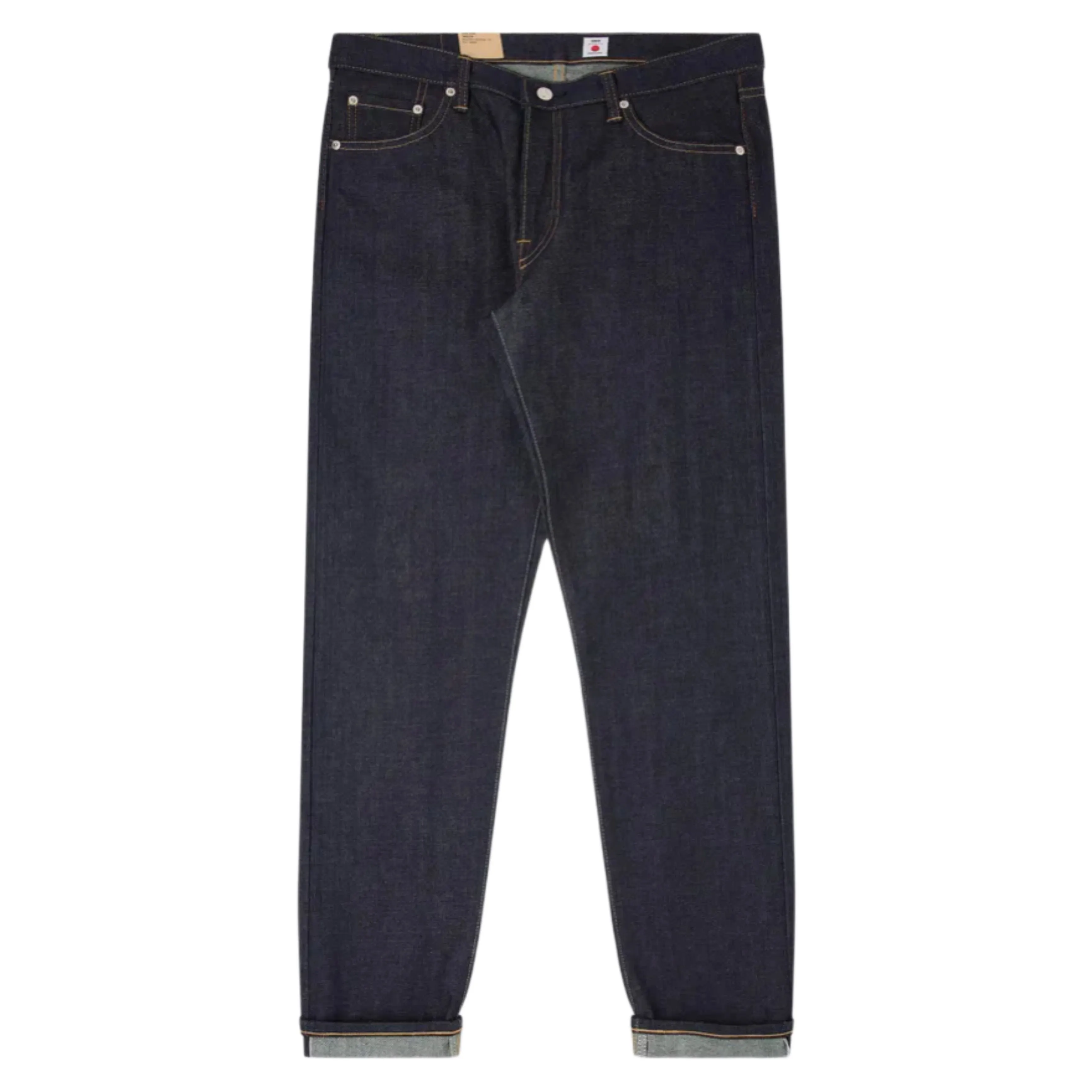 EDWIN Regular Tapered Blue Unwashed Made in Japan