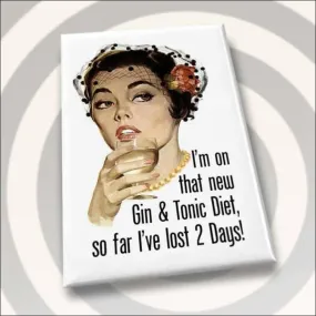 Gin & Tonic Magnet