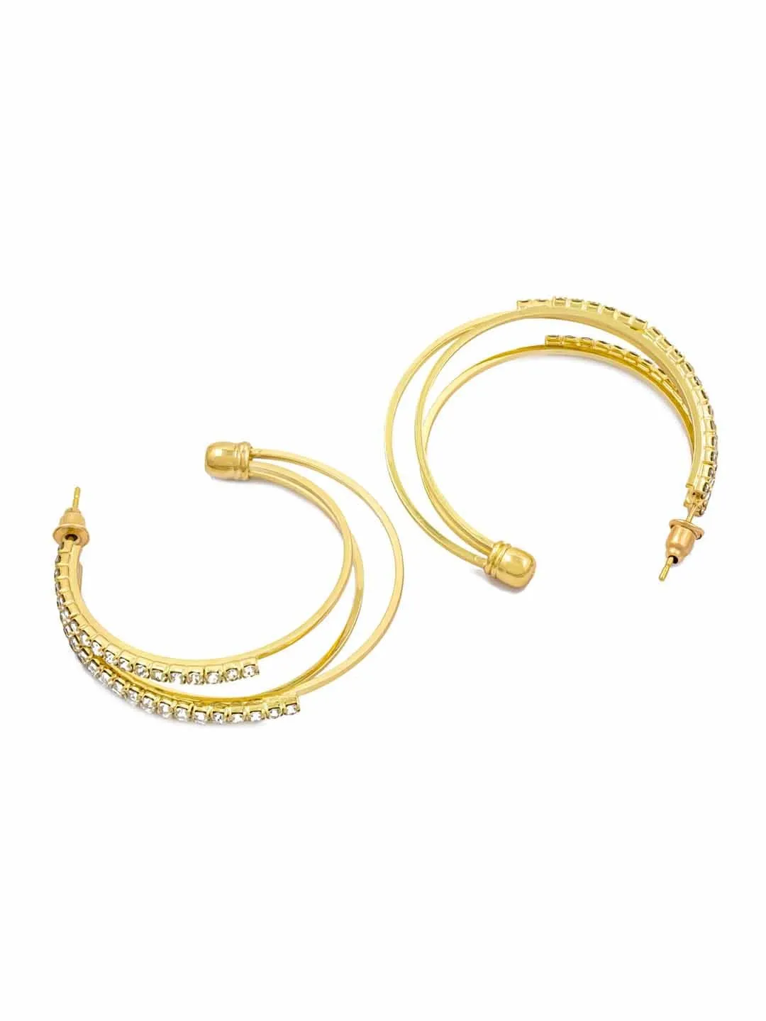 Gold Melanie Hoop