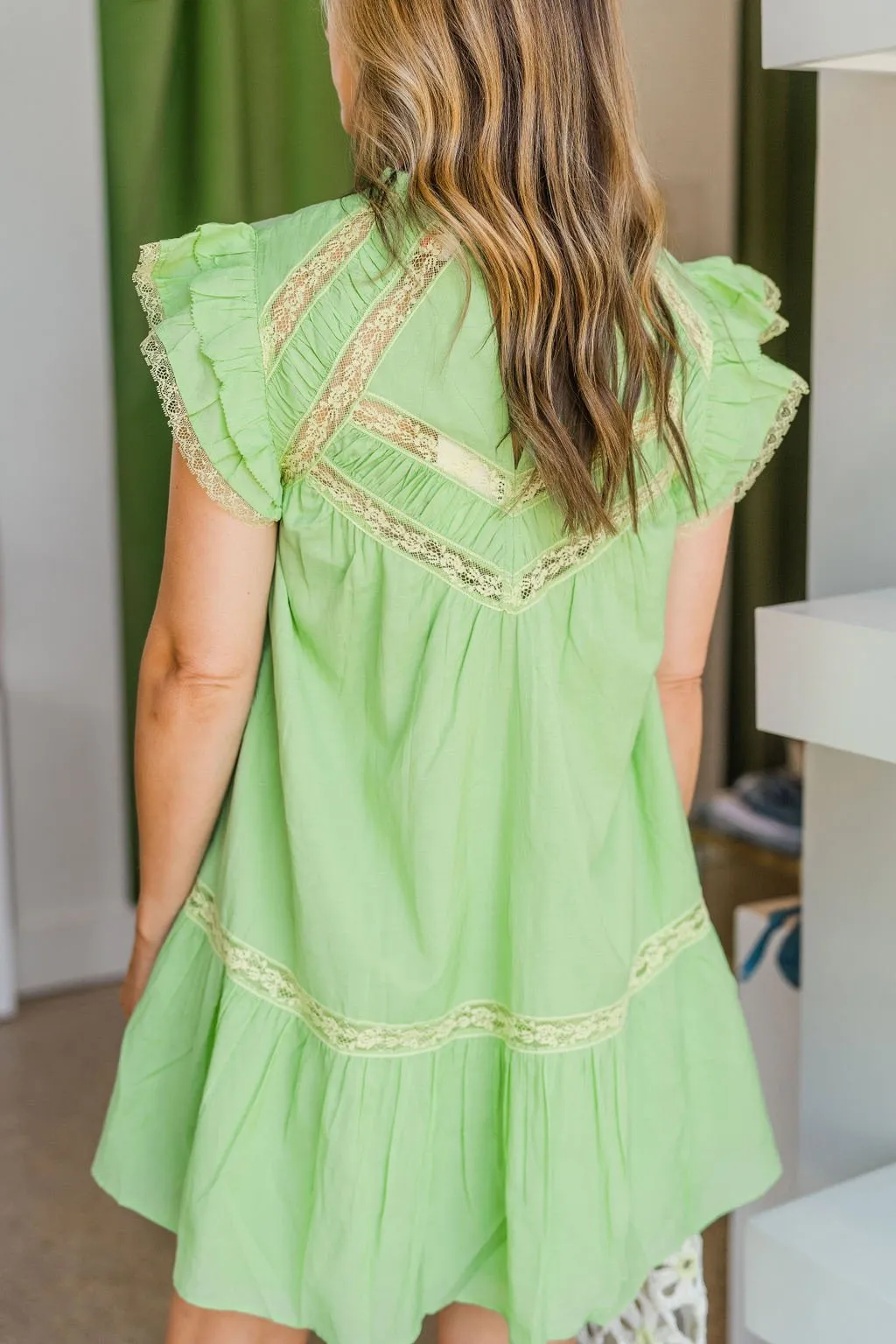 Green Flash Ember Dress