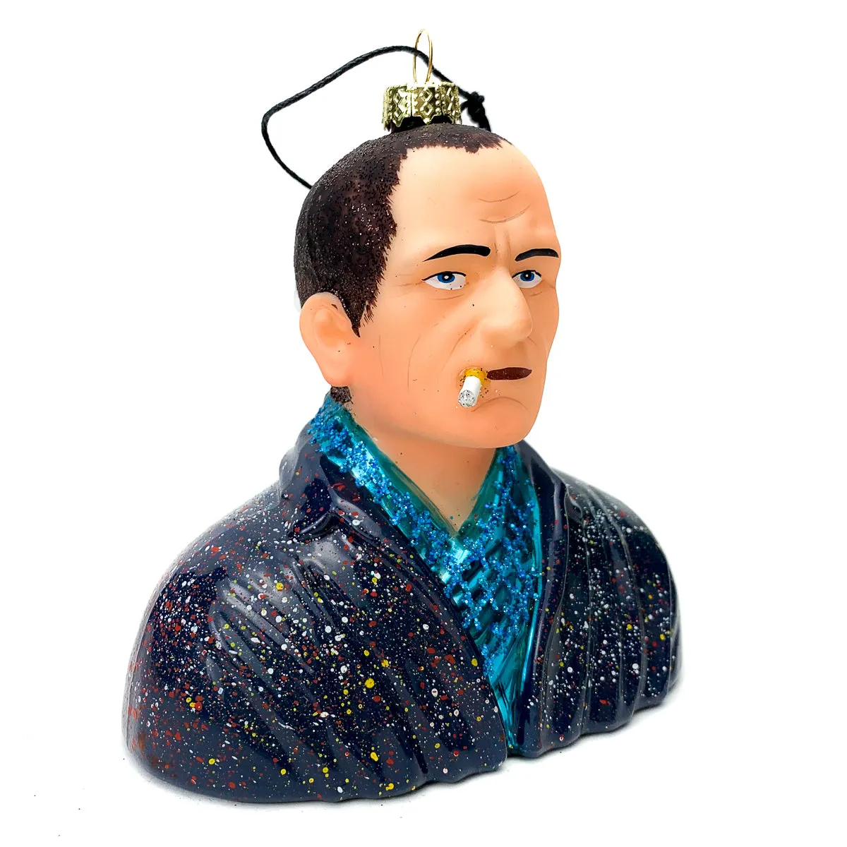 Jackson Pollack Bust Ornament