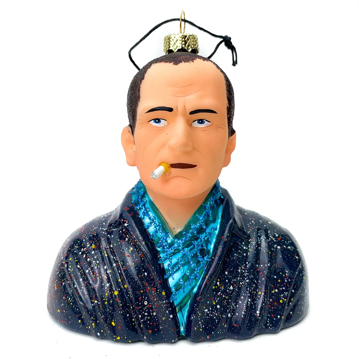 Jackson Pollack Bust Ornament