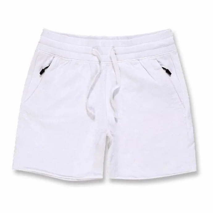 Jordan Craig Athletic Summer Breeze Knit Short (White) 8451S