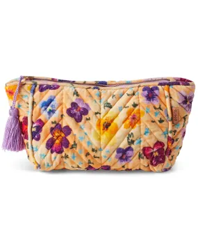 Kip & Co | Pansy Velvet Toiletry Bag