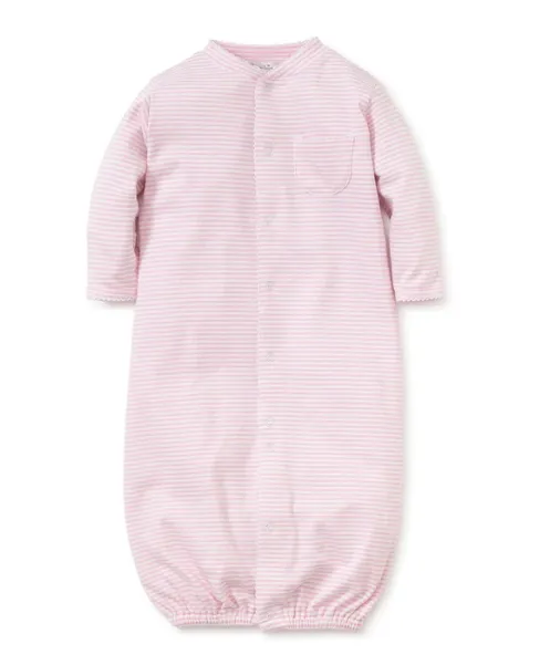 Kissy Kissy - Converter Gown - Pink Stripes