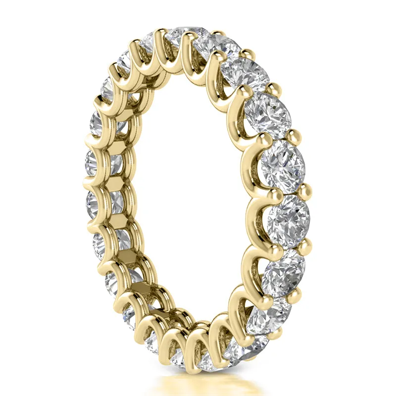 Lab Grown Diamond 14k Eternity Bands (This listing is for illustrative purposes only).