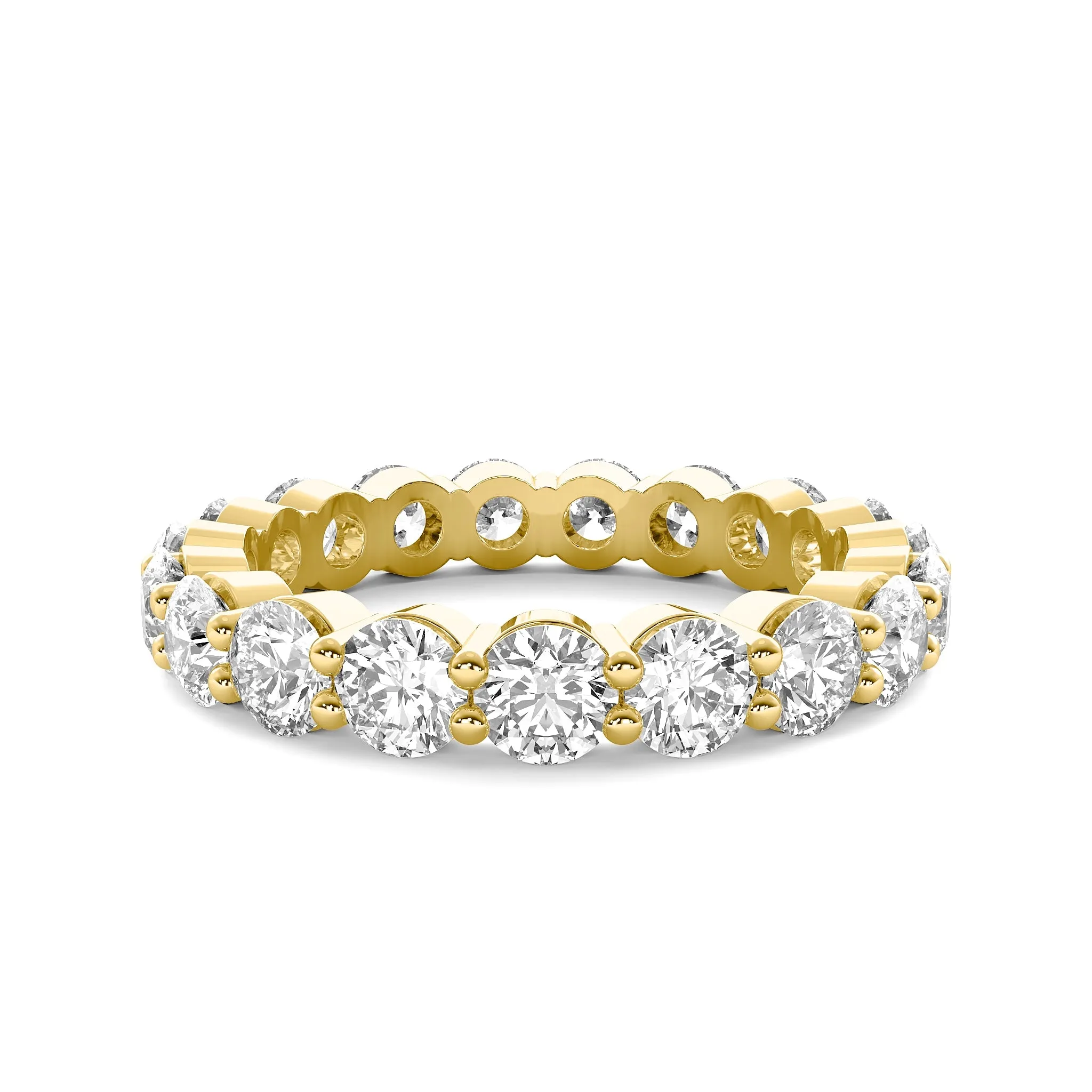 Lab Grown Diamond 14k Eternity Bands (This listing is for illustrative purposes only).