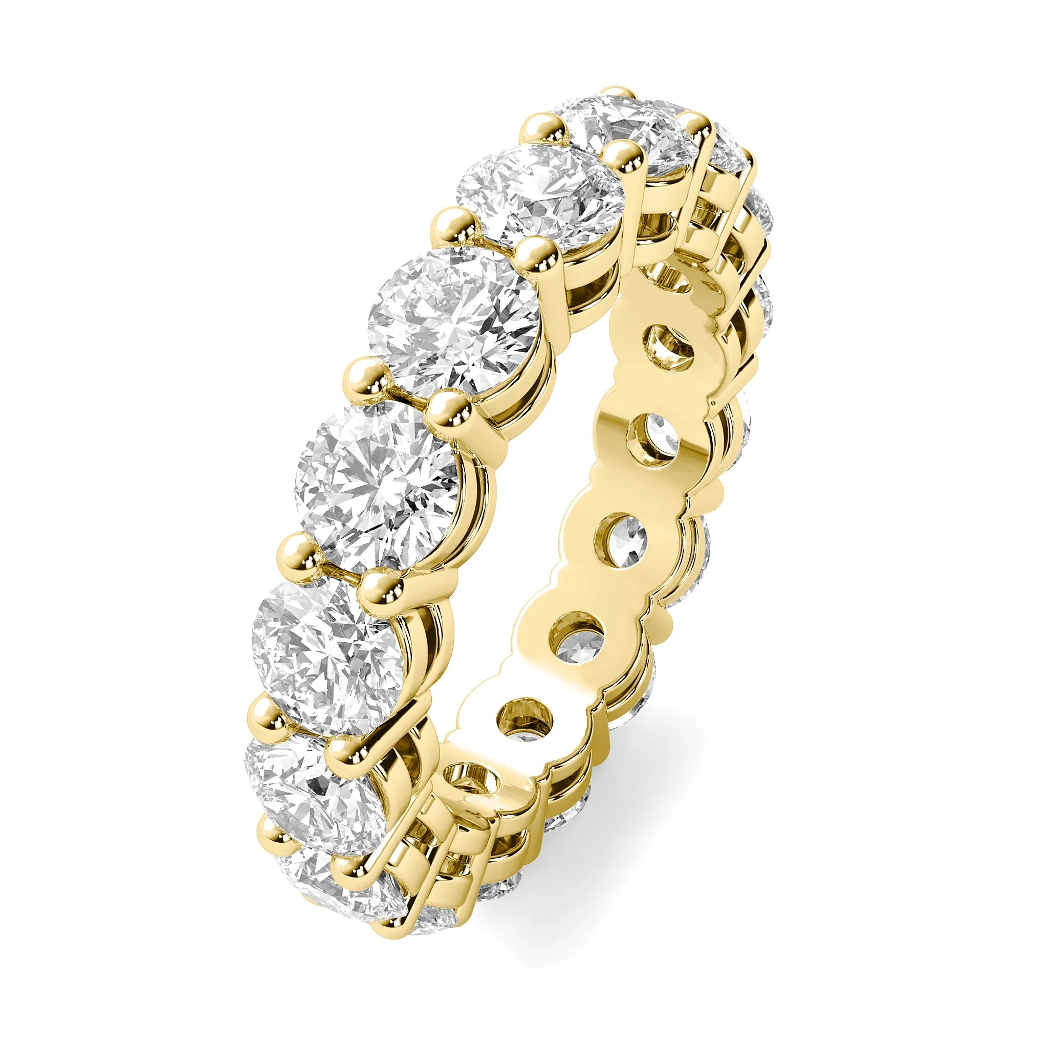 Lab Grown Diamond 14k Eternity Bands (This listing is for illustrative purposes only).