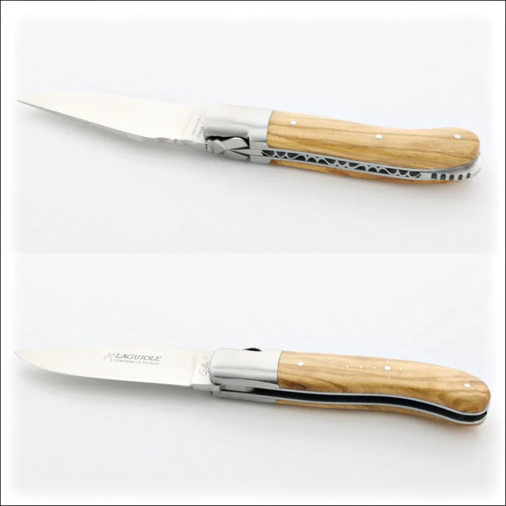 Laguiole Gentleman's Knife - Olive Wood