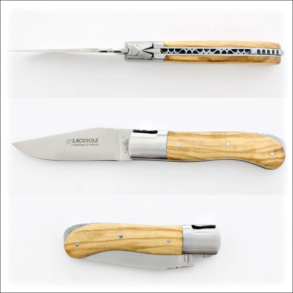 Laguiole Gentleman's Knife - Olive Wood