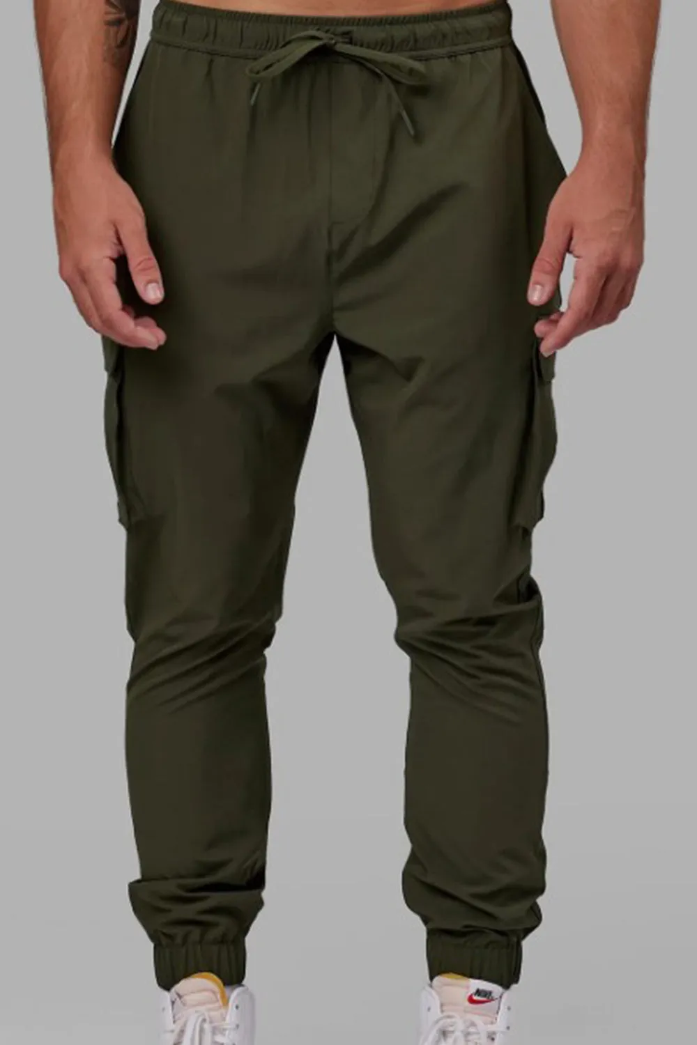 Leo Olive Green Joggers