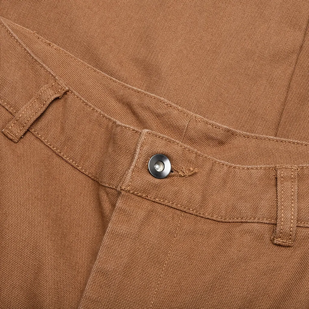 Life Double Front Trousers - Ale Brown